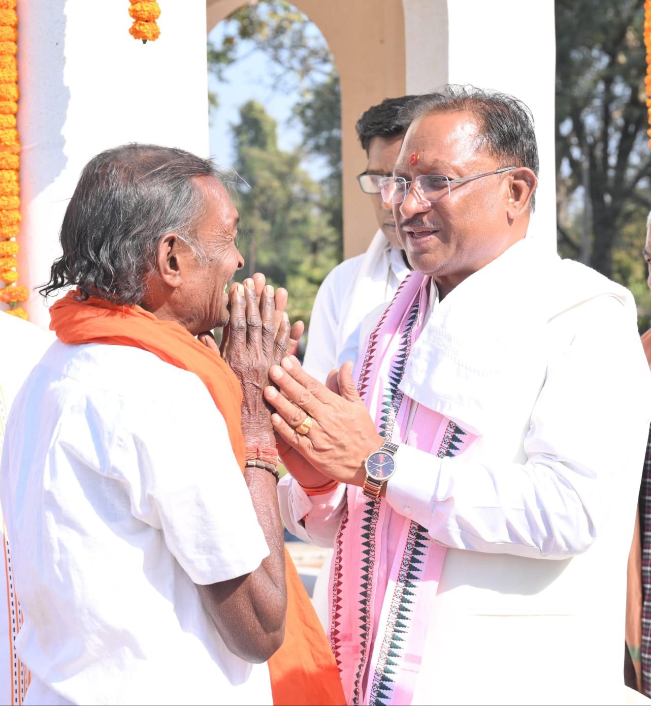 CM VISHNUDEV SAI at raigarh