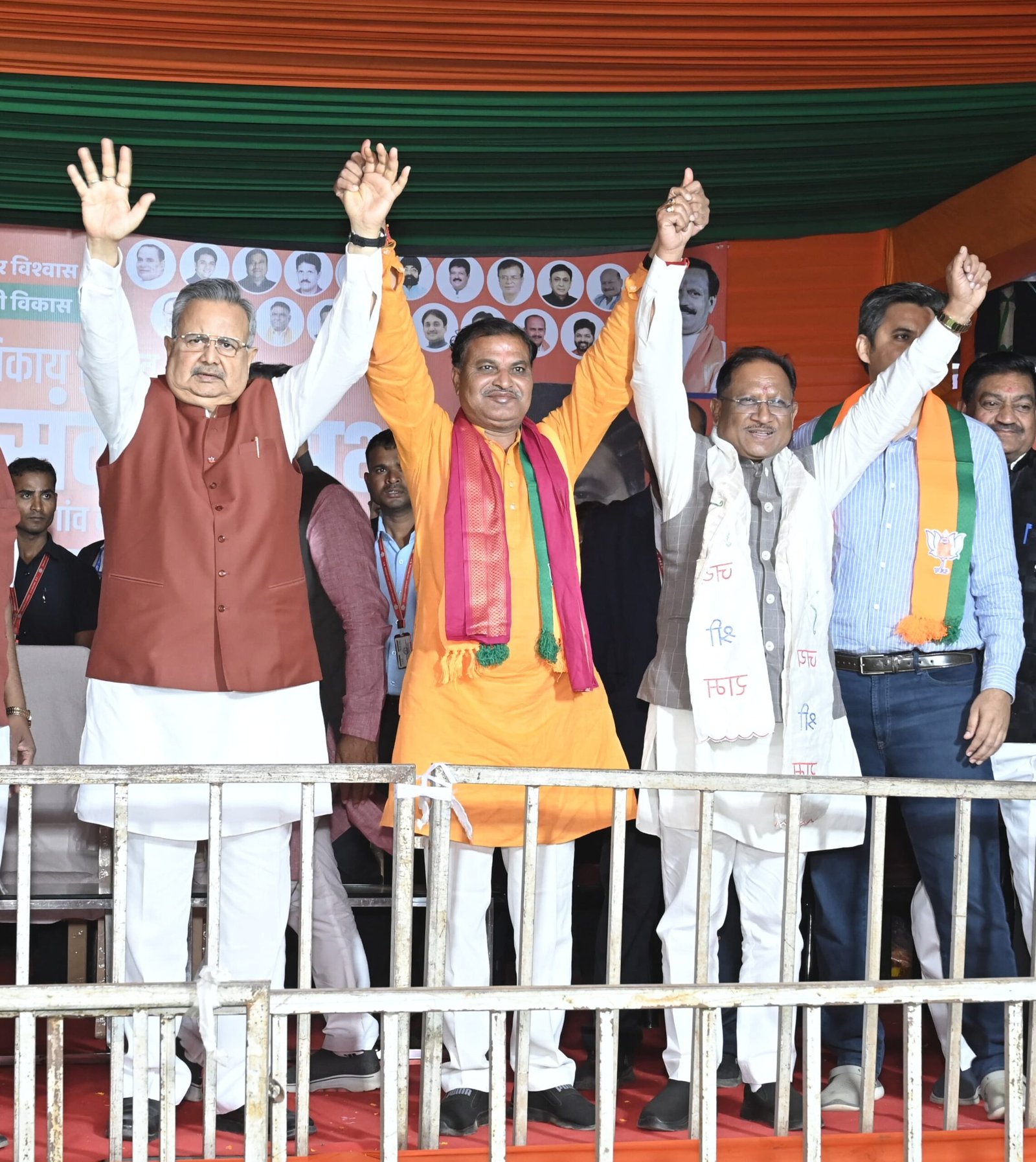 CM VISHNUDEV SAI WITH DR. RAMAN SINGH