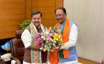 nitin nabin with cg cm