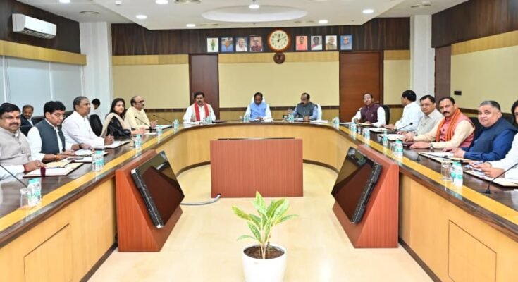 cm vishnudev sai cabinate meeting