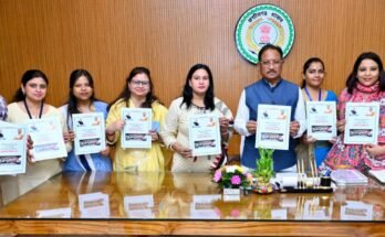 CM VISHNU SAI RELEASE BOOK IN VIDHANSABHA OFFICE