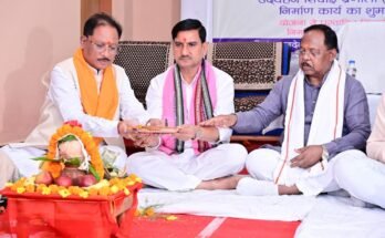 cm vishnudev sai at bagia, jashpur