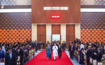 PM at the Parliament of Indonesia in Jakarta, Indonesia on July 07, 2026.