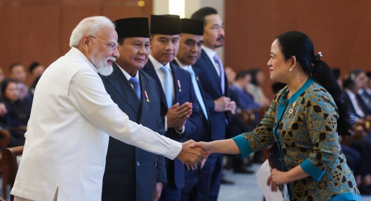 PM at the Parliament of Indonesia in Jakarta, Indonesia on July 07, 2026.