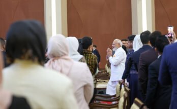 PM at the Parliament of Indonesia in Jakarta, Indonesia on July 07, 2026.