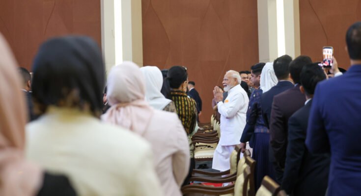 PM at the Parliament of Indonesia in Jakarta, Indonesia on July 07, 2026.