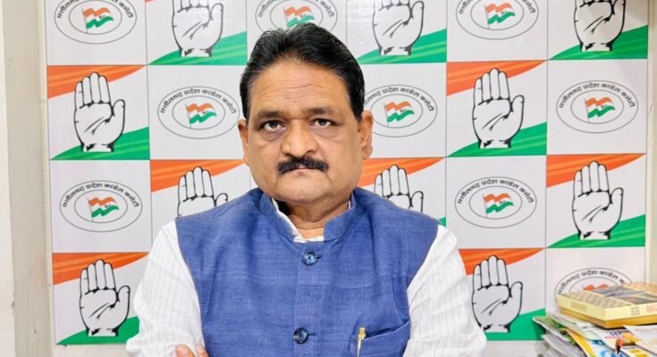 sushil anand shukla congress cg
