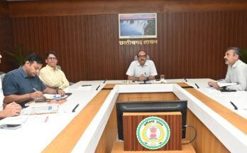 seva abhiyan meeting withcg cs