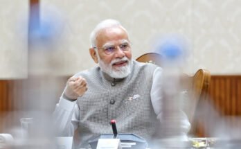 PM interaction with Global System for Mobile Communications Association (GSMA) Board members at Seva Teerth, in New Delhi on October 06, 2026.