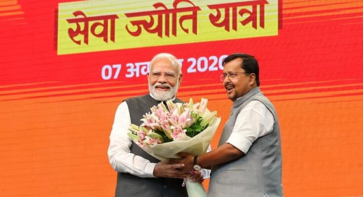 विकसित भारत संकल्प सभा में बीजेपी अध्यक्ष नितिन नबीन का संबोधन